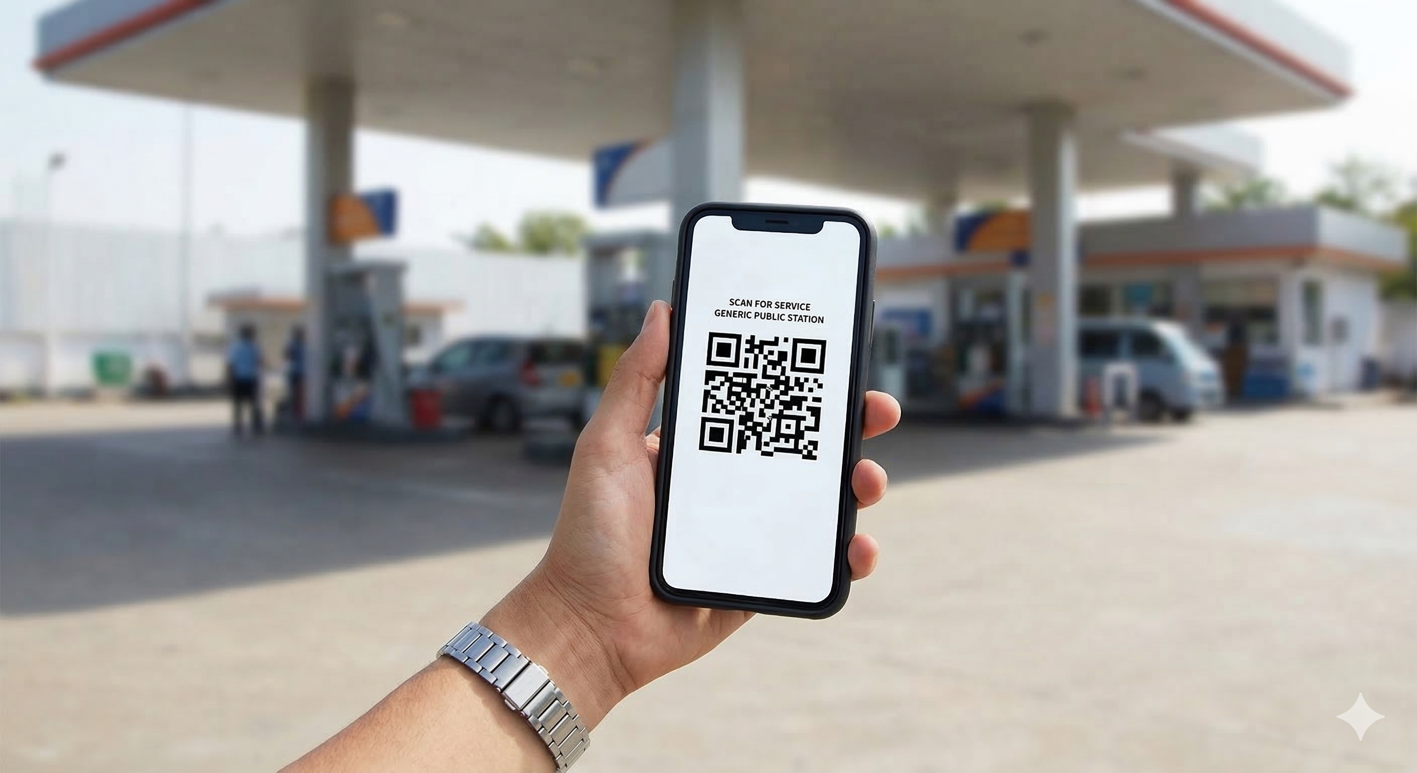 A QR code system has been reintroduced for fuel distribution