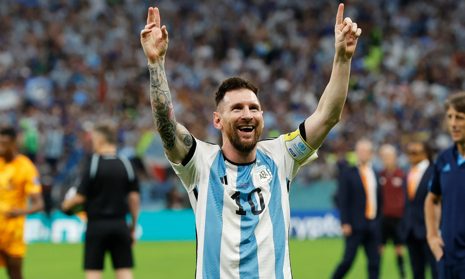 Lionel Messi will play his last match for Argentina today
