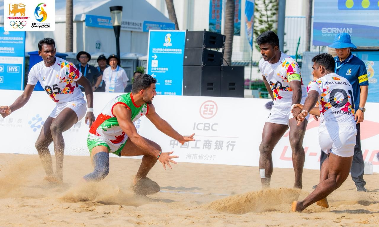 ශ්‍රී ලංකාවට කබඩි ඉසව්වෙන් ආසියානු පදක්කම දෙකක් 