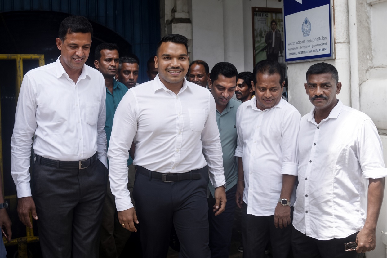 නාමල් රාජපක්ෂ ලබන 30 දක්වා යළි රක්ෂිත බන්ධනාගාරගත කෙරේ
