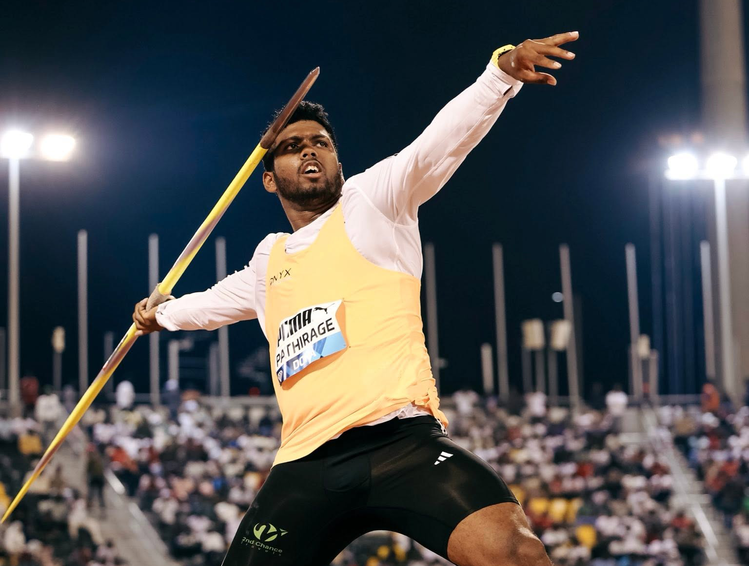 Rumesh Tharanga wins second Diamond League men’s javelin event, closes in on world number one ranking
