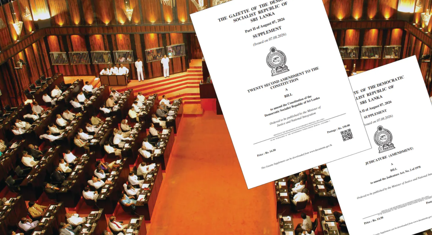 The Supreme Court’s determination on 22nd Amendment will be announced in Parliament tomorrow, reports say