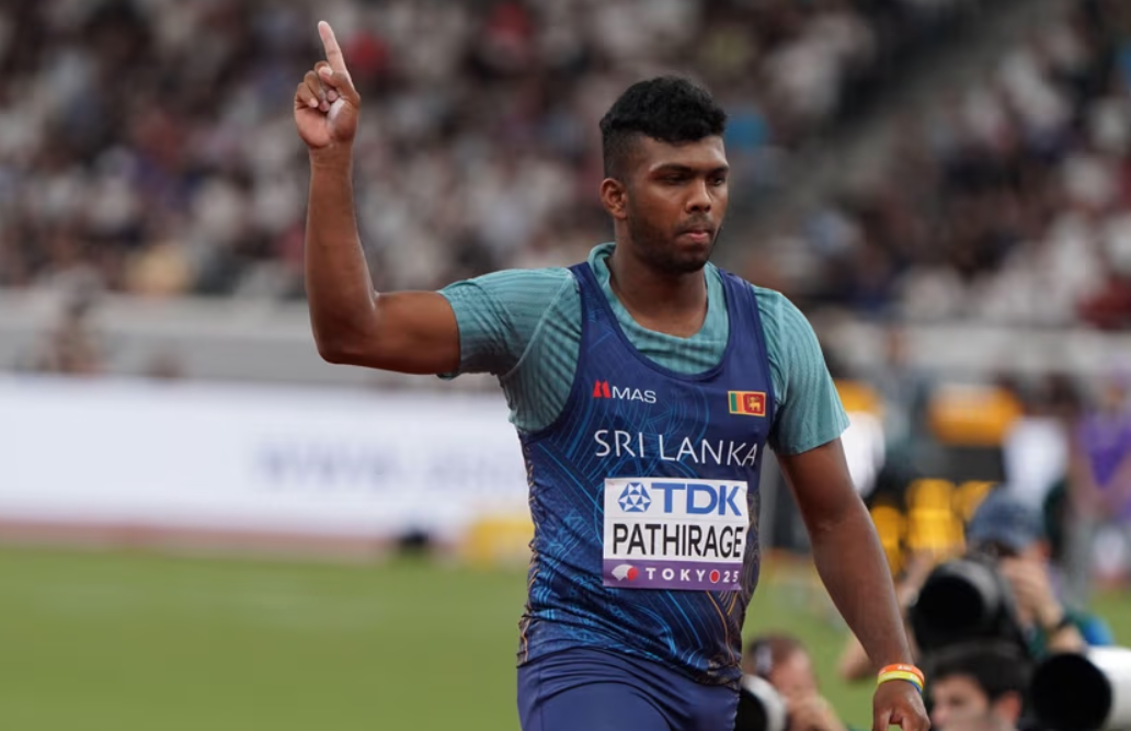 Sri Lanka's Rumesh Tharanga finishes second at Rabat Diamond League