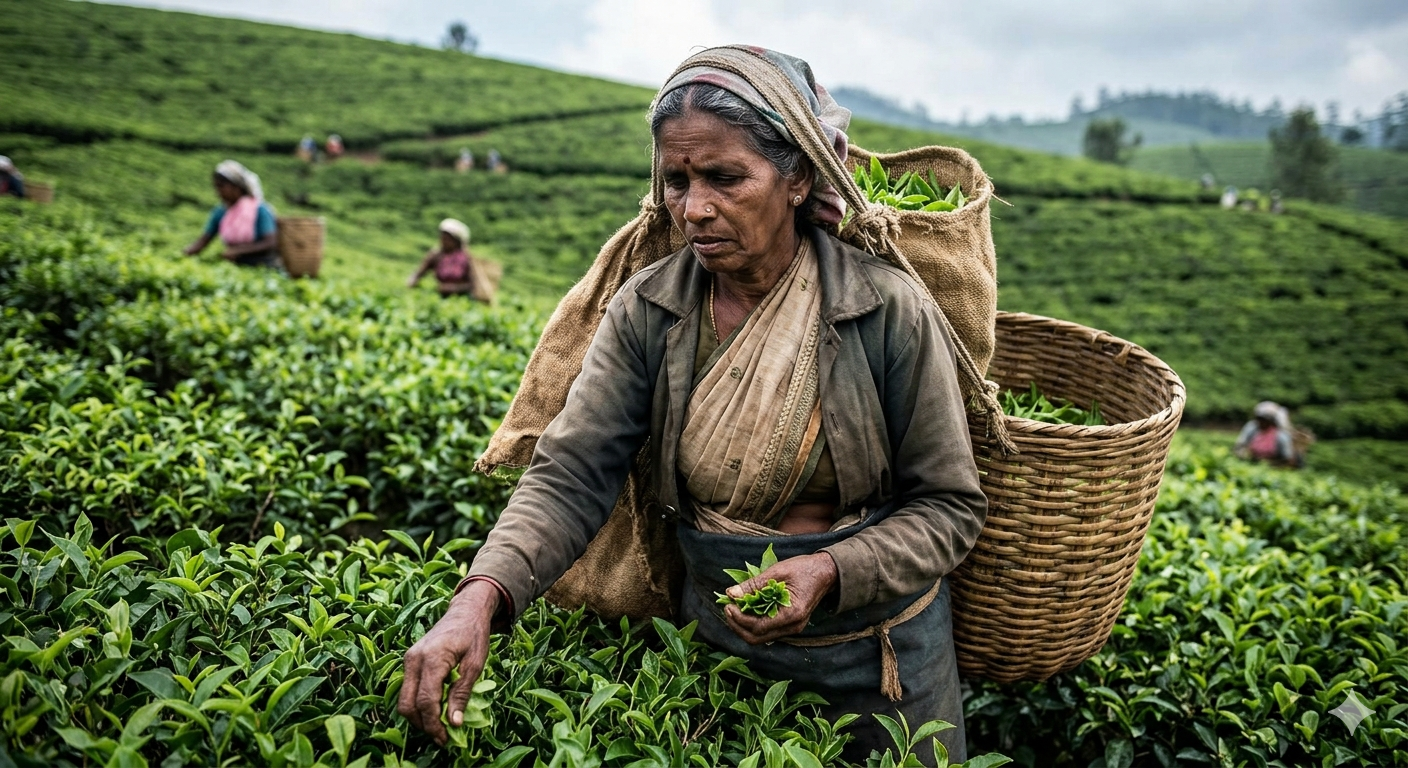 තේ වතු තුළ ශ්‍රම අපයෝජන සිදුවන බවට චෝදනාවක් 