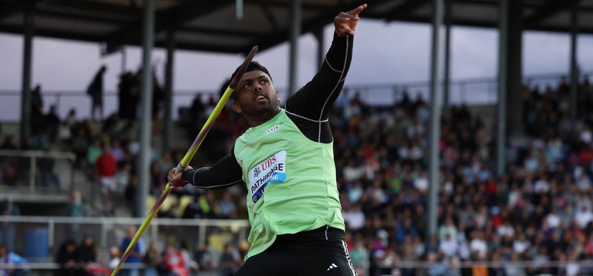 ලෝසෑන් ඩයමන්ඩ් ලීග් කිරුළත් රුමේෂ් තරංගට