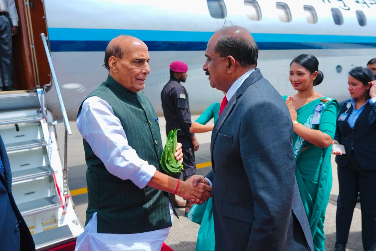 India’s Defence Minister in Sri Lanka for three-day official visit