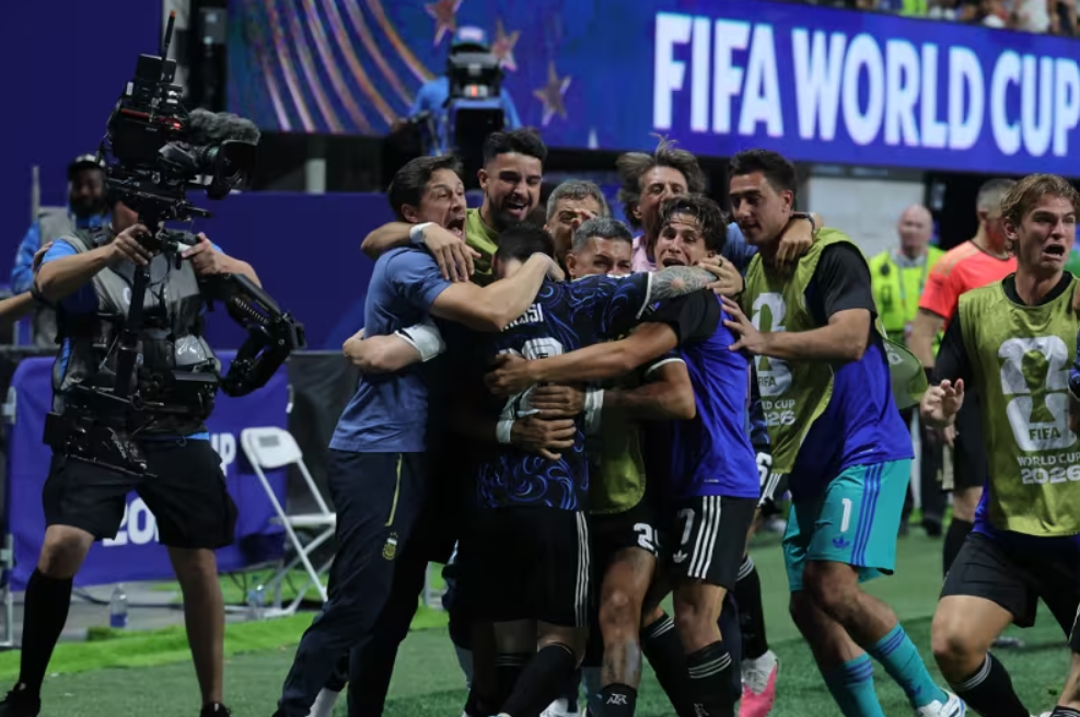Argentina have qualified for the 2026 World Cup final with a 2-1 win over England