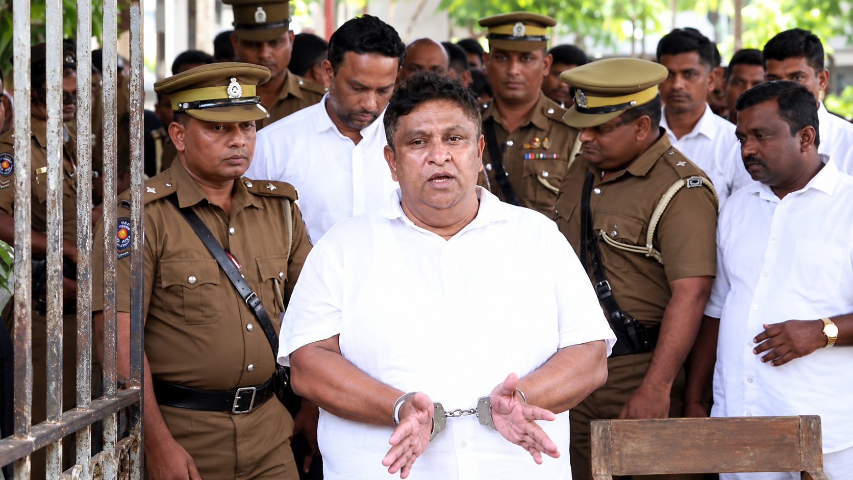 හිටපු අමාත්‍ය චාමර සම්පත් එළඹෙන 23 දක්වා රක්ෂිත බන්ධනාගාරයට 