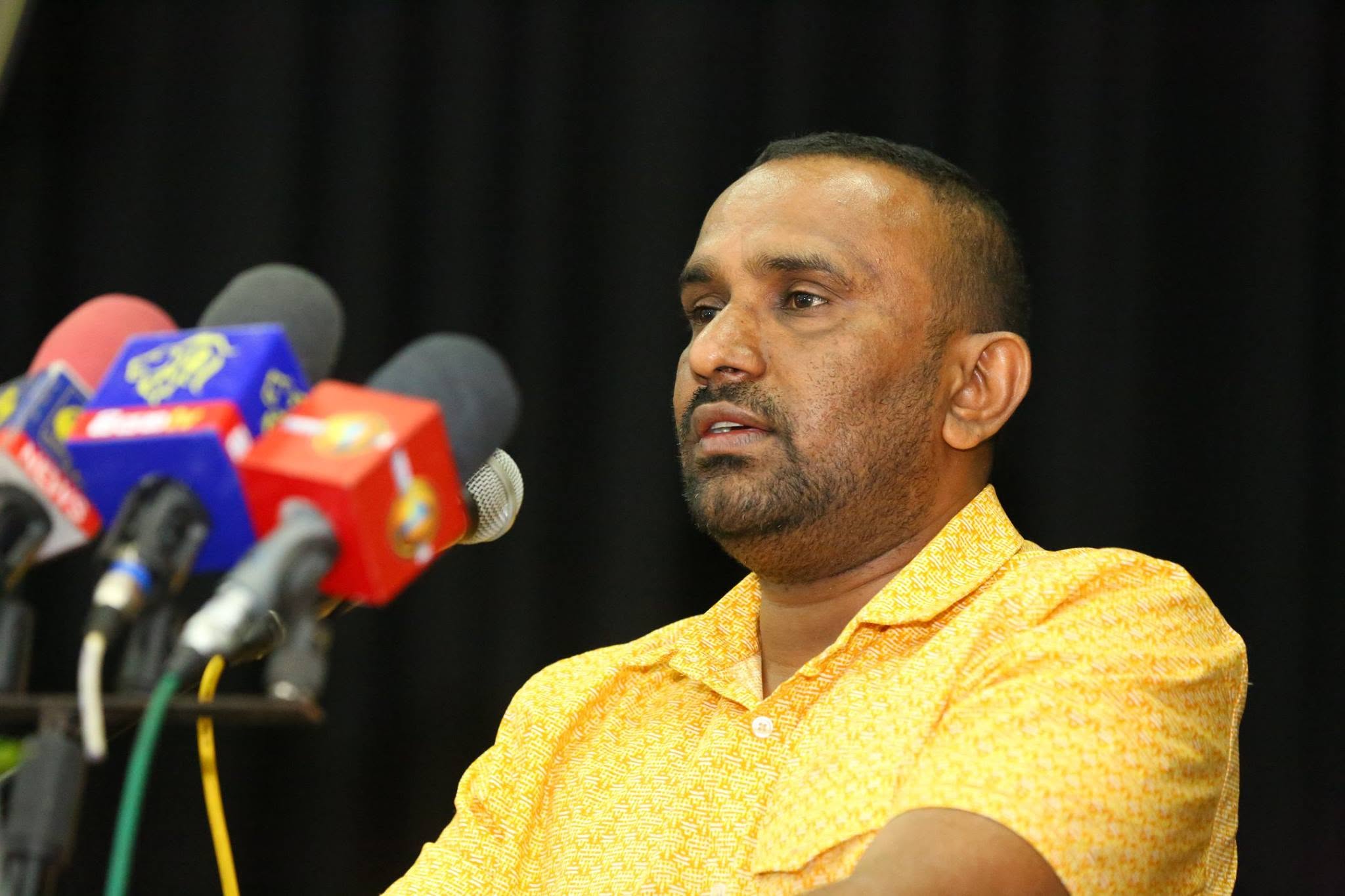 Opposition MP Chaminda Wijesiri has been sentenced to 18 months in prison 